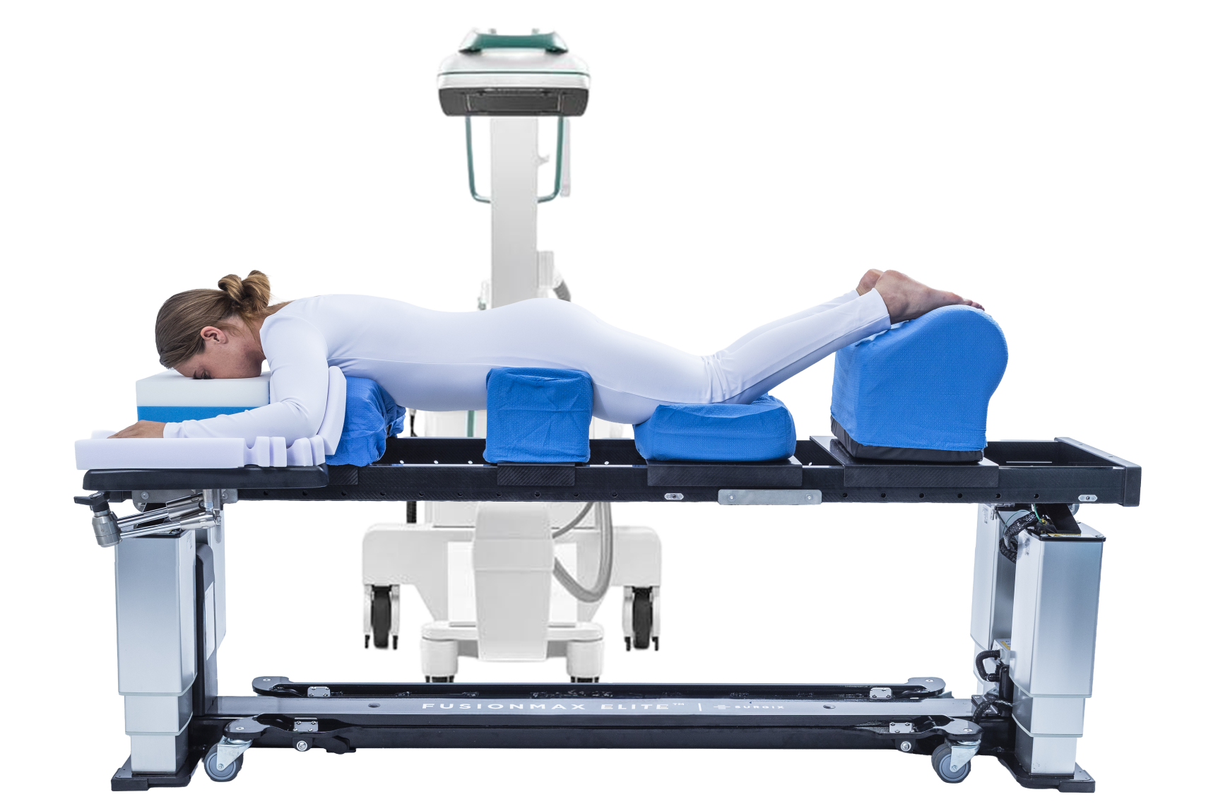 FM - Open-Top 4-Post With Patient With C-Arm